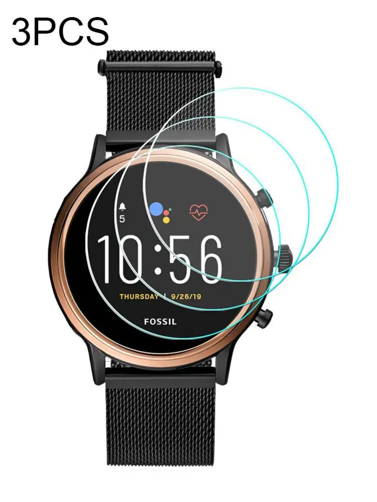 3 шт закаленная пленка для Fossil Gen5 Julianna HR/Слоан HR Gen4/Gen5 Carlyle аксессуары закаленное