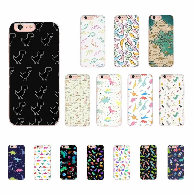 

MaiYaCa Cute Dinosaur Baby Fashion Phone Case for iphone 13 11 12 pro XS MAX 8 7 6 6S Plus X 5S SE 2020 XR case