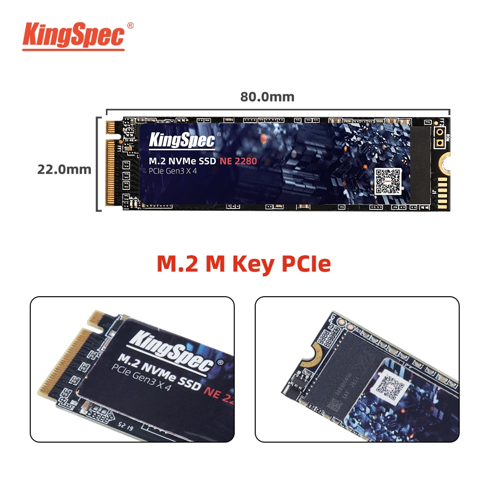 KingSpec M.2 SSD 120 ГБ 256 512 1 ТБ 2 жесткий диск M2 ssd m.2 NVMe pcie внутренний для ноутбука