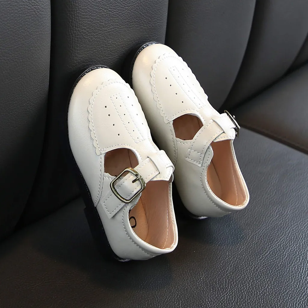 Обувь для малышей детей девочек мальчиков обувь из искусственной кожи