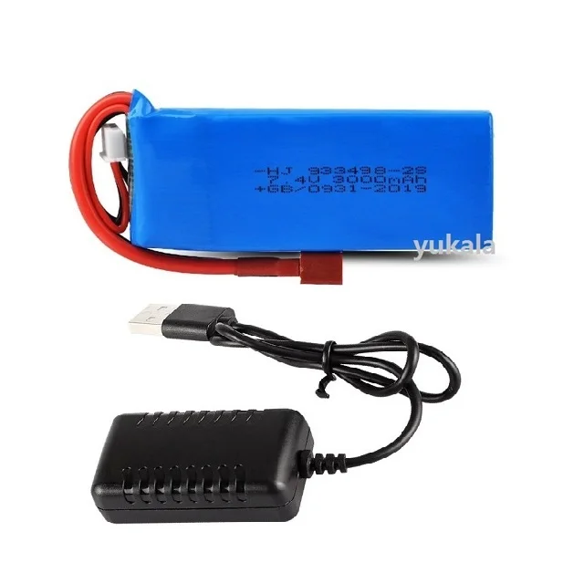 YUKALA WLtoys 144001 124018 124019 R/C грузовик обновленные детали для автомобилей 7 4 в 3000 мАч
