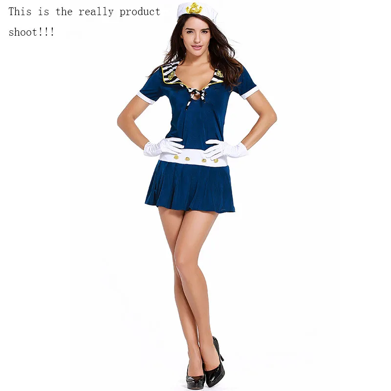 Женское сексуальное женское белье костюм моряка платье для взрослых женщин на