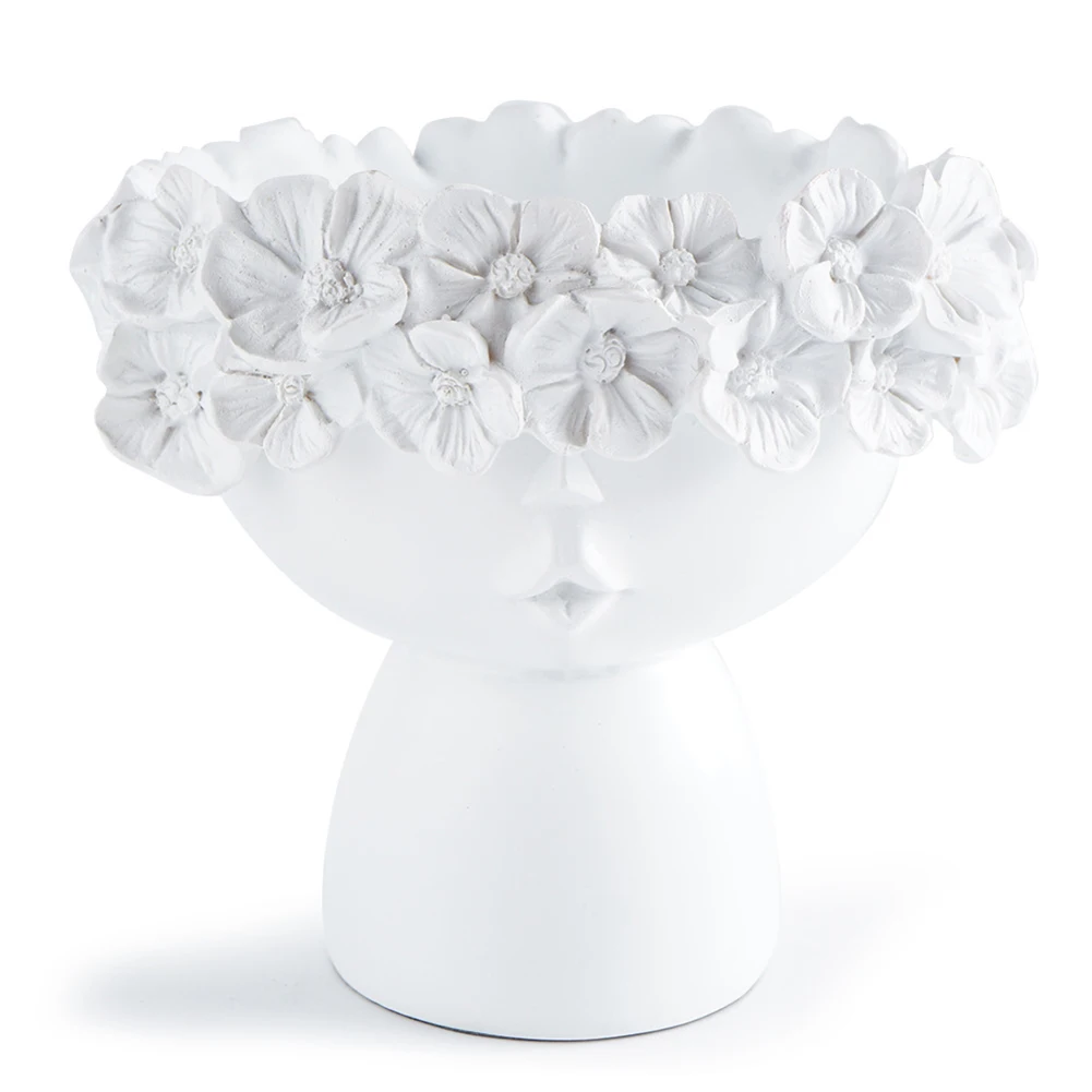 Милый венок из цветов для девочек вазы Корона голова куклы контейнер ящик