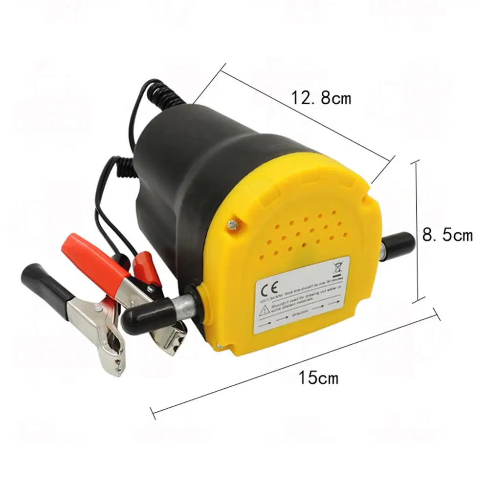 60W 12V/24V Car Electric Submersible Pump Fluid Oil Drain Extractor for RV Boat Truck + Tubes Rv new | Обустройство дома
