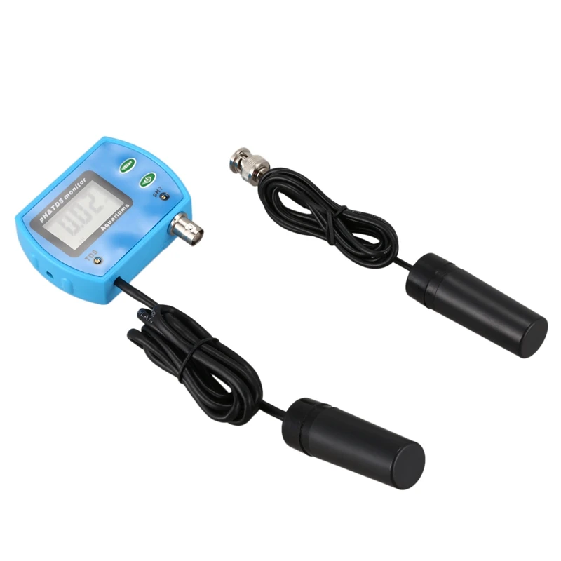 HT-9851 2 in 1 Water Quality Detector Monitor Online PH/TDS Acidity Tester for Aquarium Purifier Test EU Plug | Инструменты