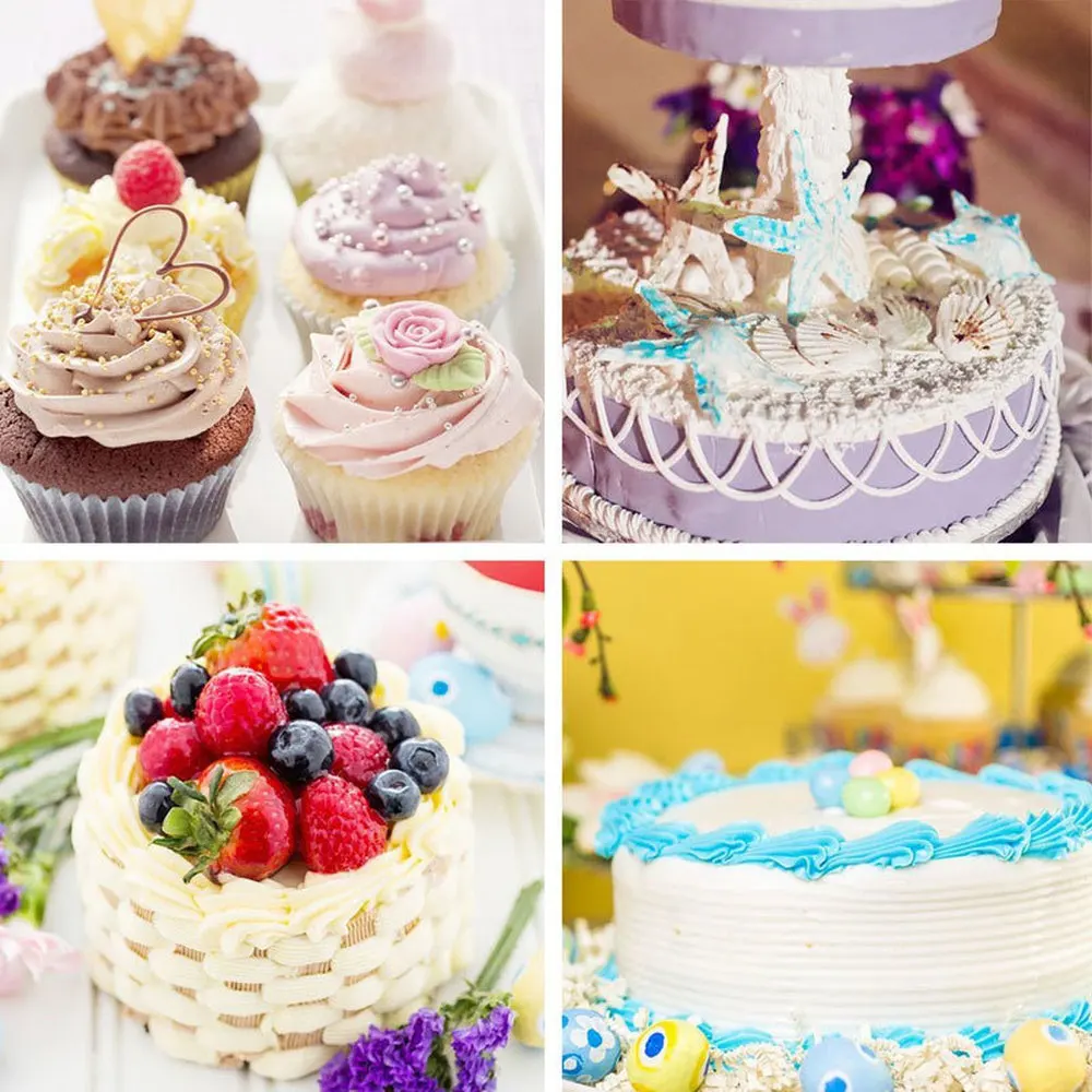 7 шт./компл. глазурь сопла из нержавеющей стали цветок рот Обледенения