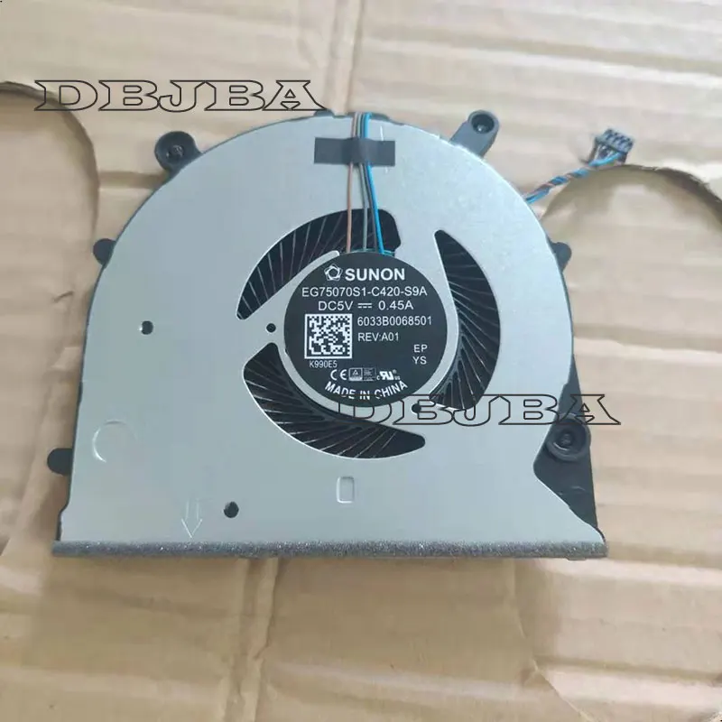 Всеобщая GPU Процессор вентилятор охлаждения для HP ProBook 650 G4 EG75070S1-C420-S9A 6033B0060801 |