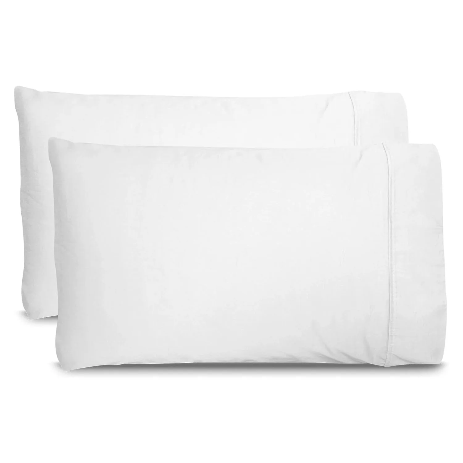 

Standard comfortable antibacterial super luxury pillowcase, white
