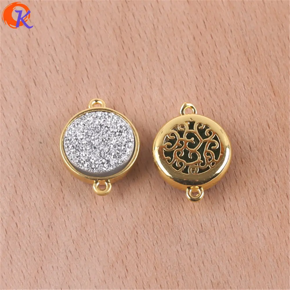 

Cordial Design 50Pcs 14*18MM Jewelry Making/DIY Accessories/Charms Jewelry/Crystal Stone Effect/Hand Made/Earring Findings