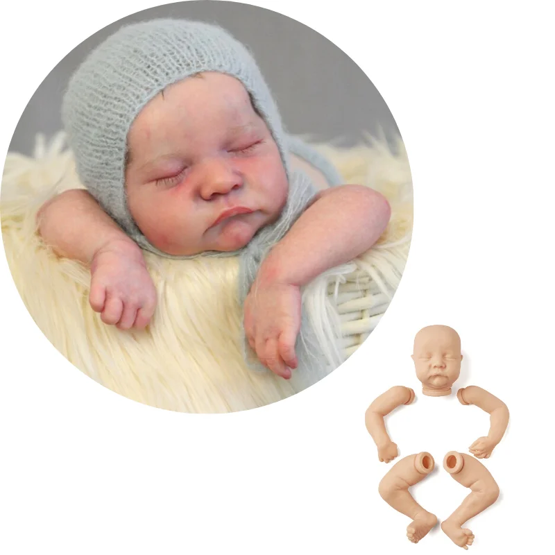 Леви Bebe Reborn Baby 46 см ручная работа пустой несобранный самодельный красивое