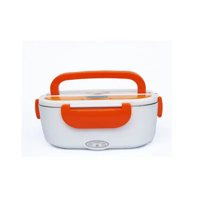 

Electric Lunch Box with Spoon Portable Electric Heating Food Heater Rice Container for Office Car Lunch Box Dropshipping