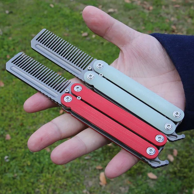 

Расческа Hellcat из титана, расческа для повседневного использования