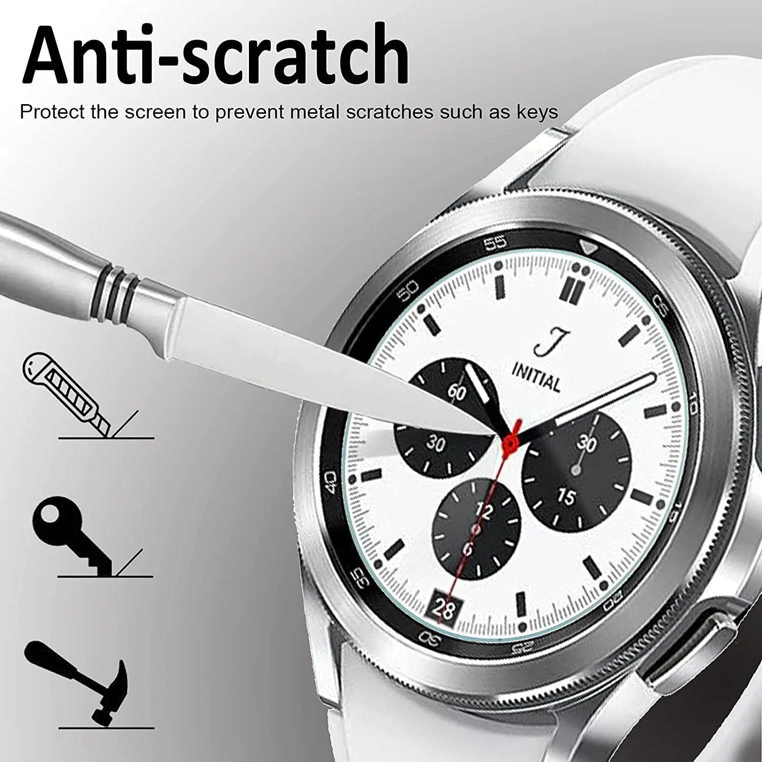 tempered glass for samsung galaxy watch 4 classic 42mm 46mm screen protector anti scratch for galaxy watch 4 classic12345pcs free global shipping