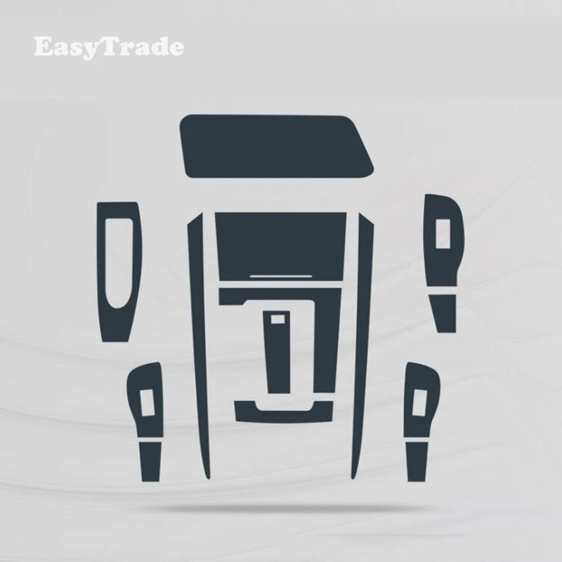 Аксессуары для Mazda CX30 зеркальная прозрачная пленка из ТПУ приборной панели