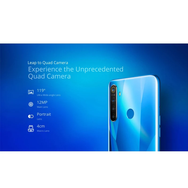 realme 5 global version moblie phone 6 5 full screen snapdragon 665 aie quad camera powerhero cellphone free global shipping