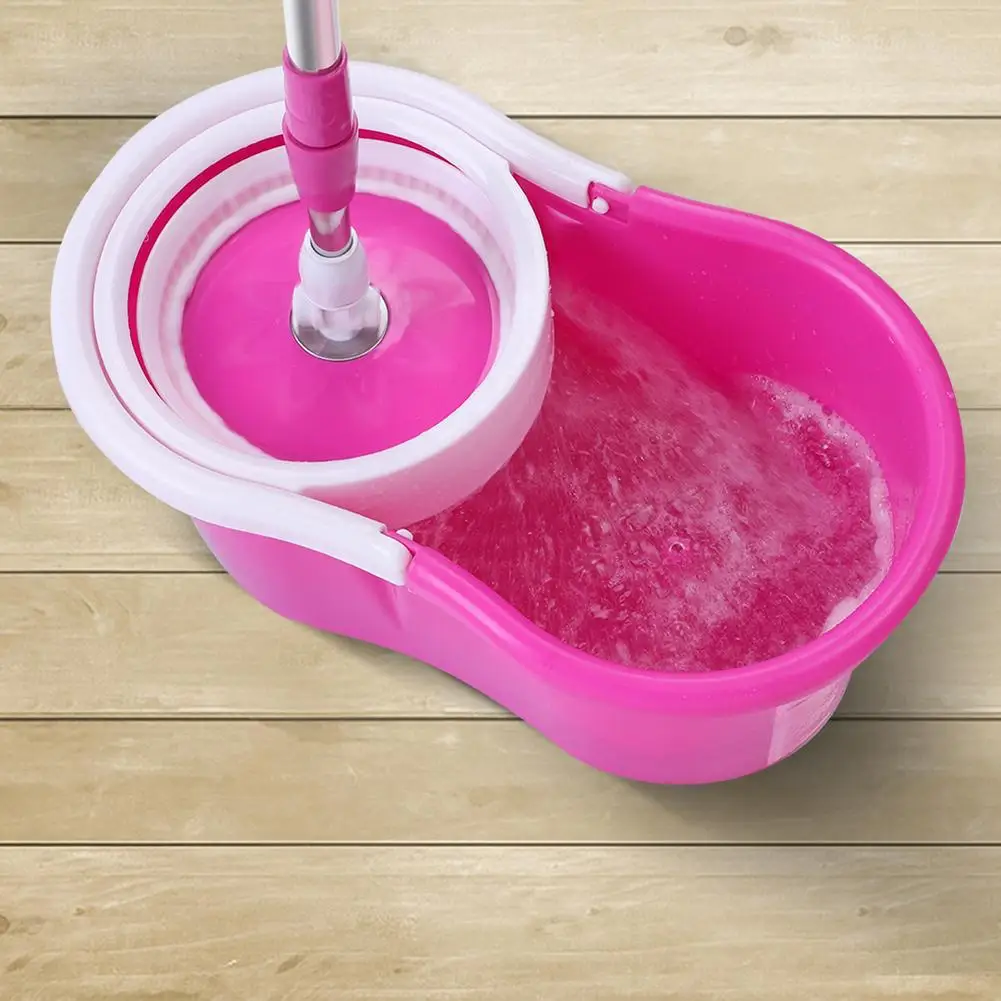 

Mop 360 Rotating Wring Cleaning household Tool With Bucket & Dual Mop Heads