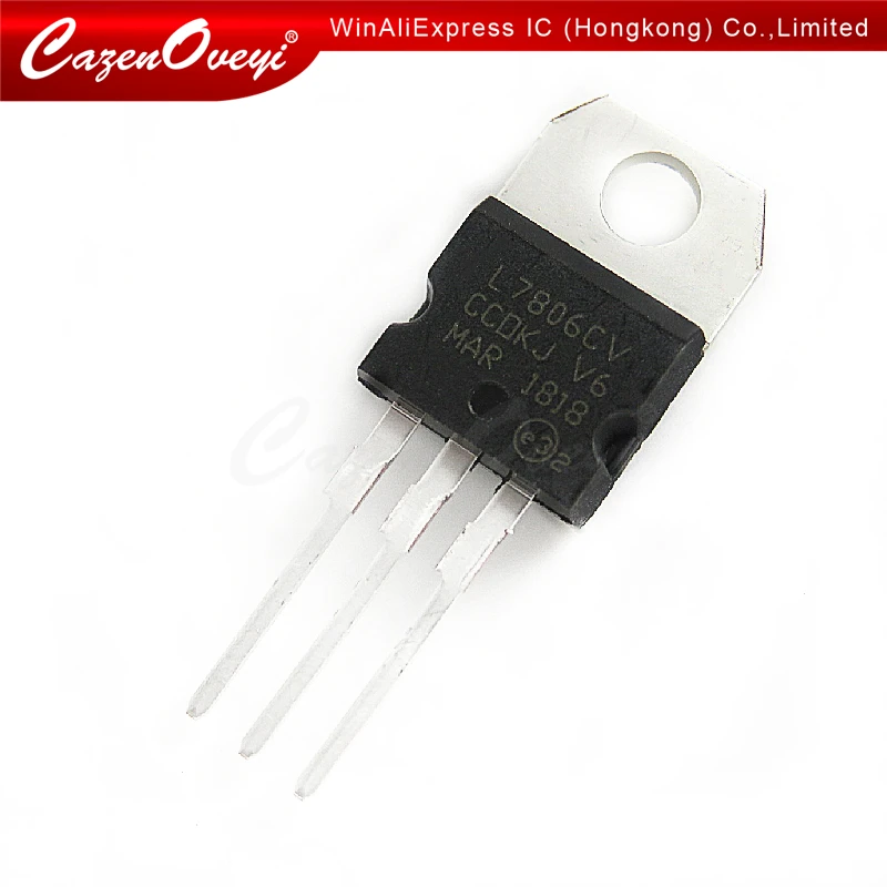10 шт./лот L7805CV L7806CV L7808CV L7812CV L7815CV L7824CV LM317T IRF3205 Транзистор TO 220 TO220 L7805 L7806 L7808