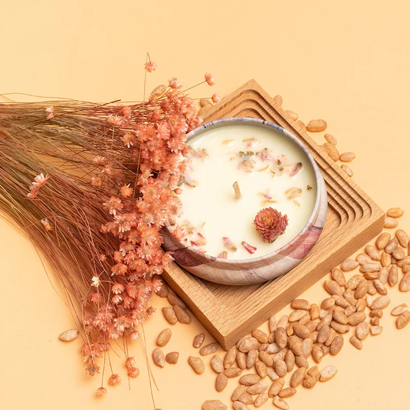 Модная Подарочная коробка соевая искусственная свеча стеклянные банки подарок