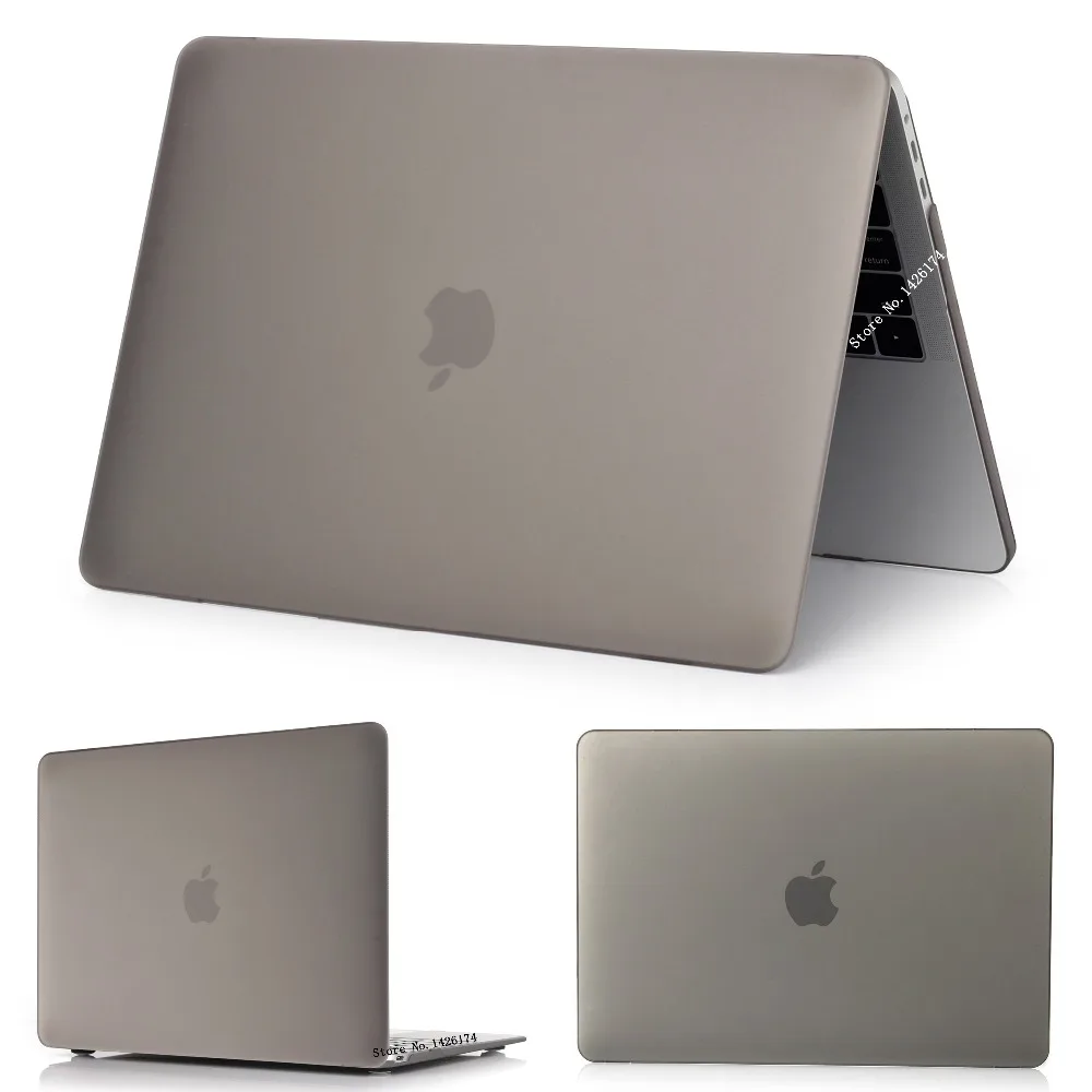 Кристальный \ матовый чехол для Apple Macbook Air Pro retina 11 12 13 15 дюймов сумка для ноутбука, для нового Mac book Air Pro 13,3 чехол A1932+ подарок