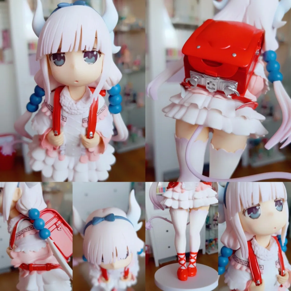 

Miss Kobayashi's Dragon Maid Kanna Kamui Anime Figure 1/8 scale painted Kimono Version PVC Action figure Toy Model Doll Gift