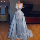Женское вечернее платье, голубое платье в стиле Саудовской Аравии