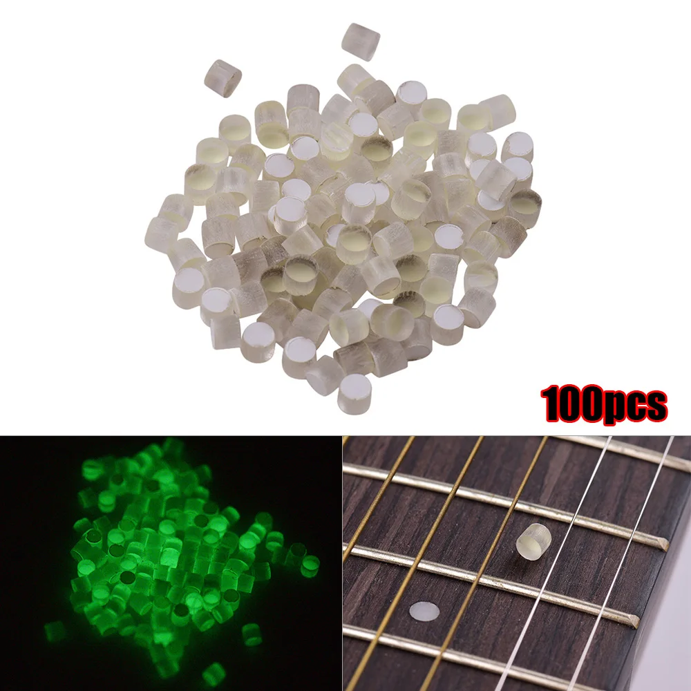 100 шт. маркеры для гитары инкрустация в горошек накладка на шею боковая точка