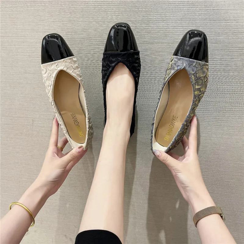 

Women Shoes Gold Size 35-39 Chaussure Femme New Shoes For Women Flats Pointed Toe Shoes Flats Shoes Fashion Flats Woman Flats