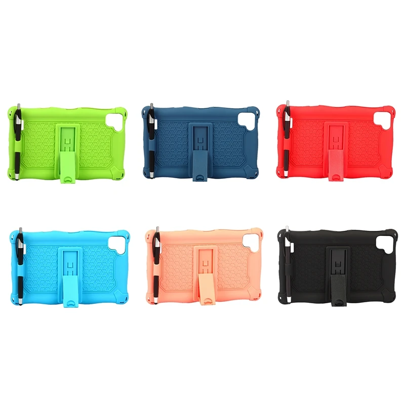 

Silicone Case for Samsung Galaxy Tab A7 Lite 2021 8.7Inch T220 T225 Tablet Case with Pen Tablet Stand for Office