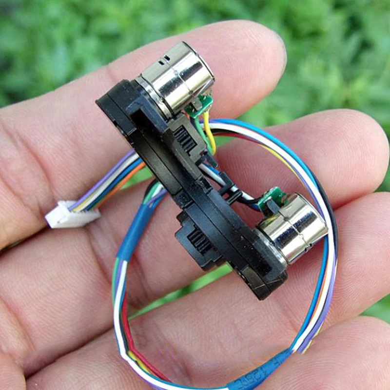 Микро 8 мм 2 фазный 4 проводной шаговый двигатель турбо редуктор мотор DIY деталь