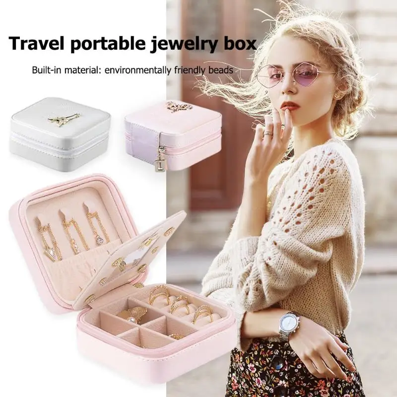 Чехол книжка из искусственной кожи для хранения ювелирных изделий|Упаковка и