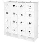 Полипропиленовый пылезащитный складной шкаф для обуви, органайзер для сапог с дверью, многоуровневый стеллаж для хранения обуви сделай сам, домашняя мебель, HWC