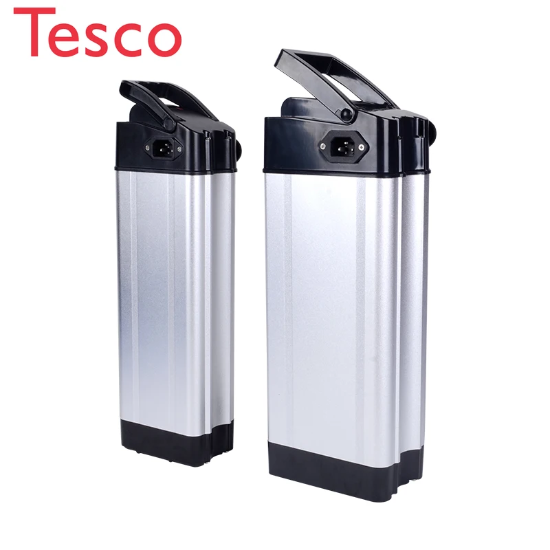 

Rechargeable 48 volt 12ah 15ah 20ah lithium battery pack silver fish ebike battery 48v