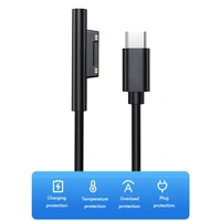 fast charging usb c power supply tablet chargers accessories for microsoft surface pro 3 4 5 6 charger cable