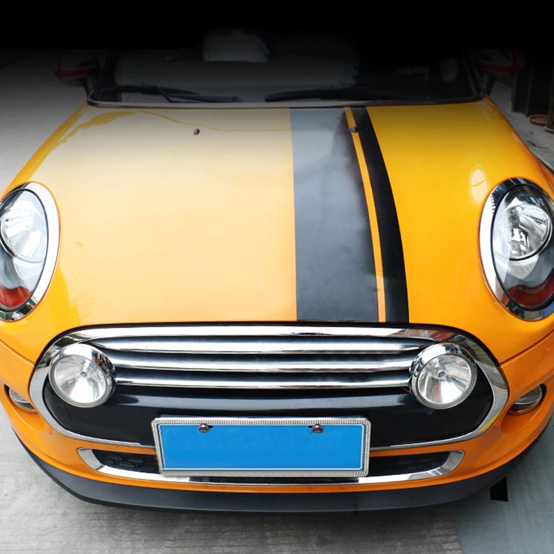 Декоративные наклейки на крышку капота двигателя заднего багажника для кузова