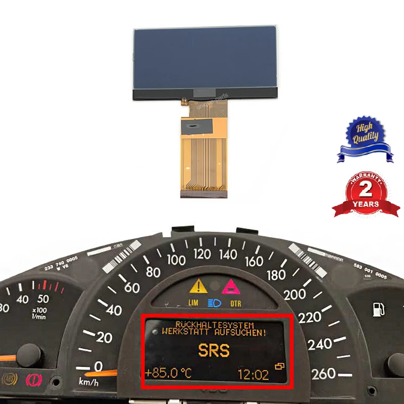 ЖК экран для приборной панели набор инструментов ремонта пикселей Mercedes Benz W203 C Class
