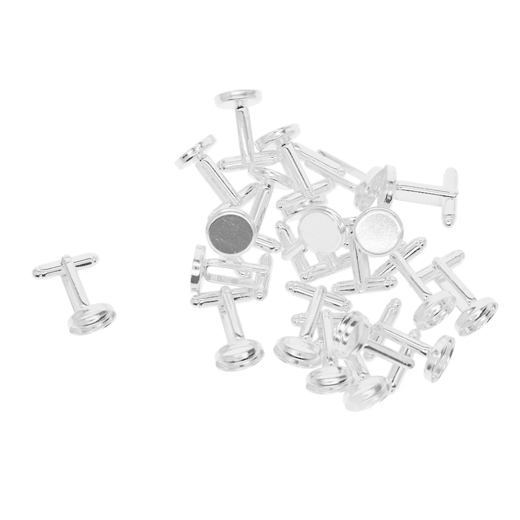 

20 шт., 12 мм, Круглые Пустые Настройки, базовая подставка Twins DIY