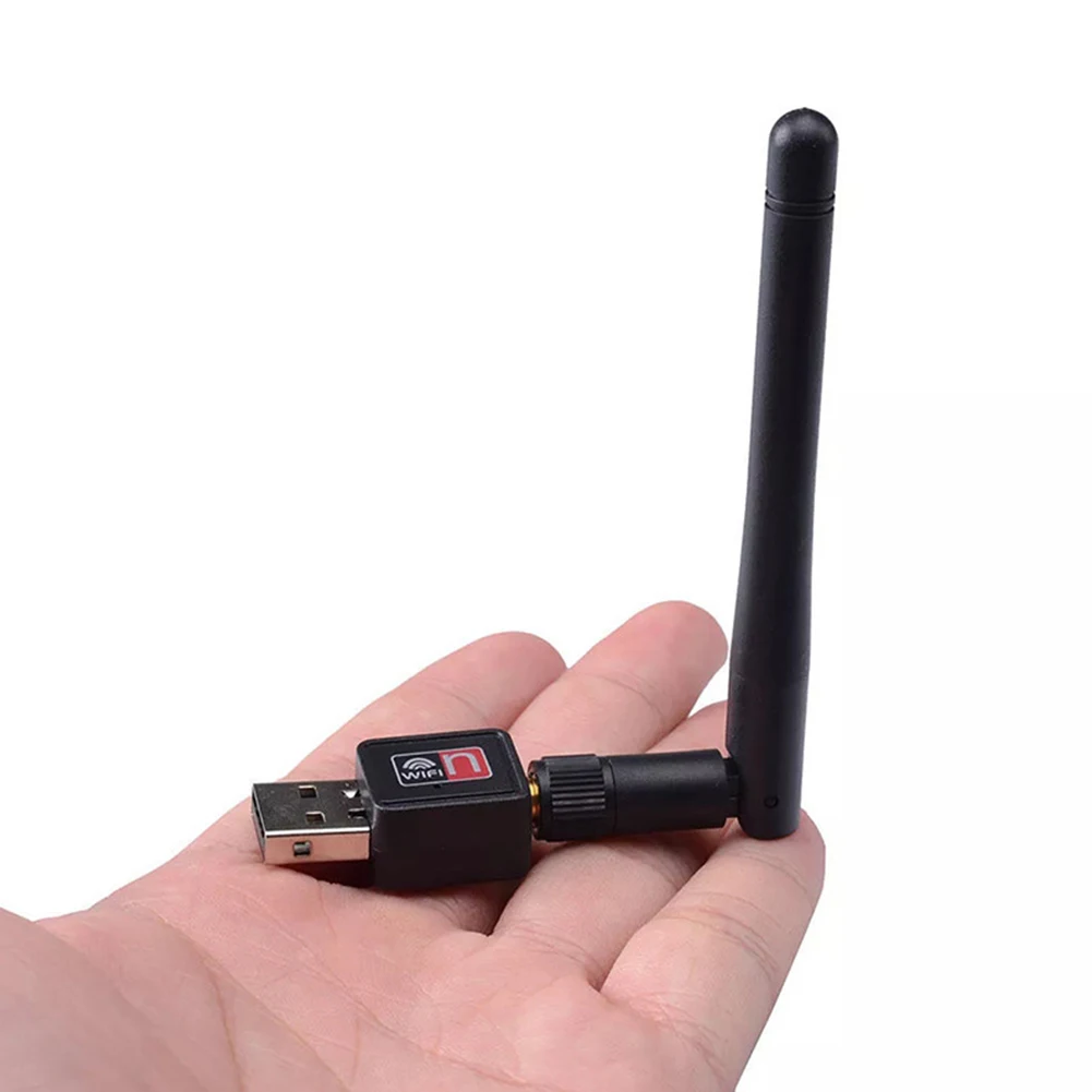 UW02 2DBi Network signal receiver Black 150MbpsB 2.0 WIFI Wireless Adapter 150MCard 802.11n/g/b with Antenna | Компьютеры и офис