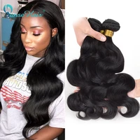 panse hair indian body wave 100 human hair products customized 8 30 inches 4 pcs per lot natural black remy weft