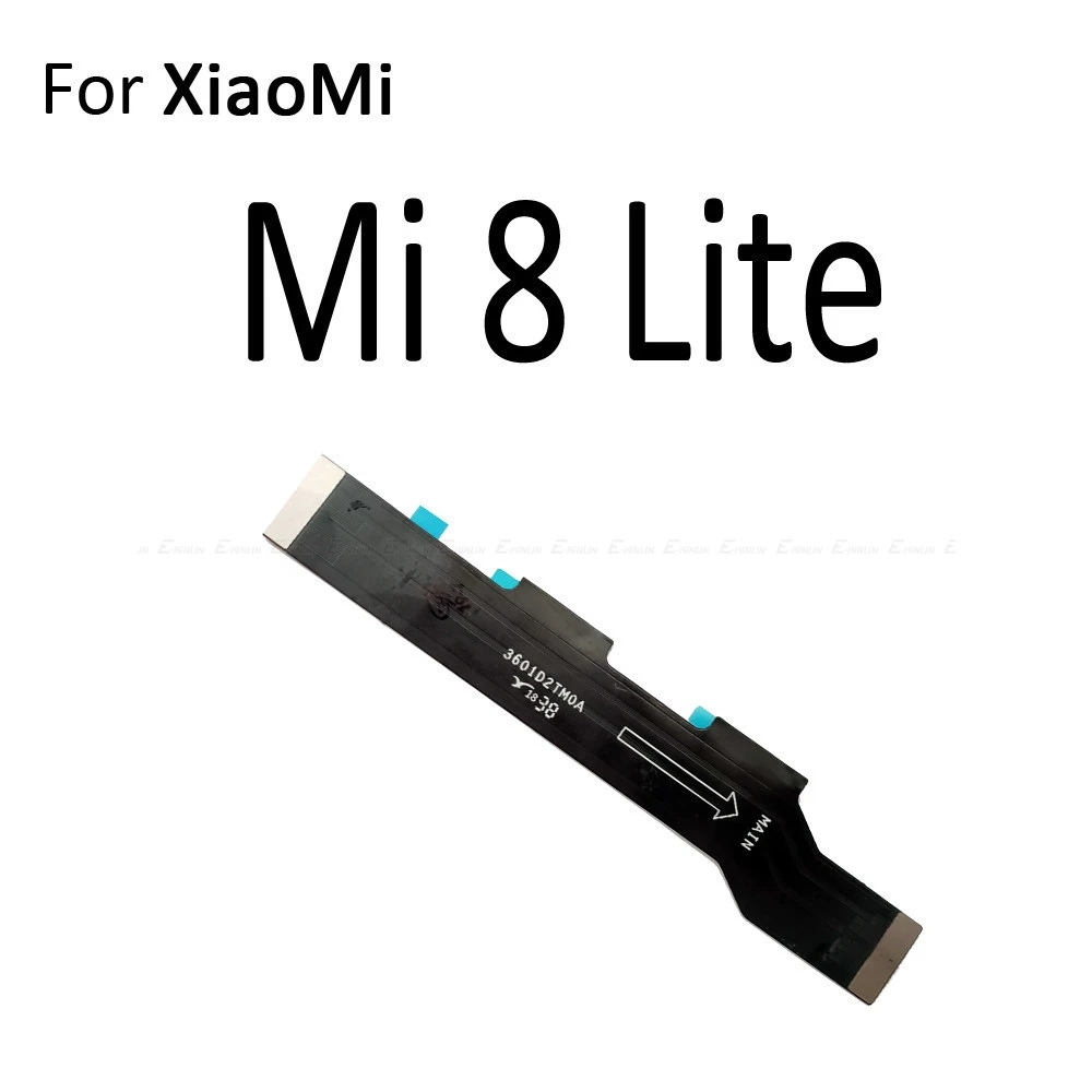 For XiaoMi Mi 8 Lite Основной разъем материнской платы ЖК-дисплей гибкий кабель для Xiaomi Mi 8 SE A2 Lite PocoPhone F1 RedMi S2 6A 7A Note 6 7 Pro - Цвет: For XiaoMi Mi 8 Lite