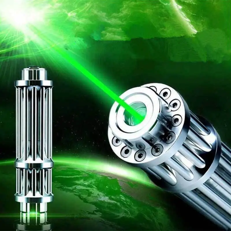 

Most Powerful Green Laser Pointer Military 532NM Burning Green Laser Pointer Pen Burning Match, Cigarettes