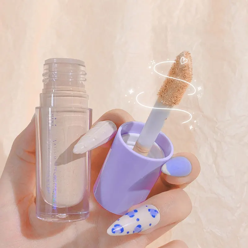 

XIXI Makeup Concealer Liquid Full Coverage Eye Dark Circles Blemish Convenient 2 Colors New Dark Skin Face Contour Face Cosmetic