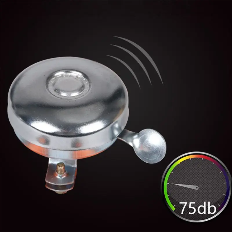 Klasik Retro Sepeda Horn Logam Besi Sepeda Bersepeda Stang Cincin Bel Alarm Suara Diameter 52 Mm Sepeda Gunung Aksesoris