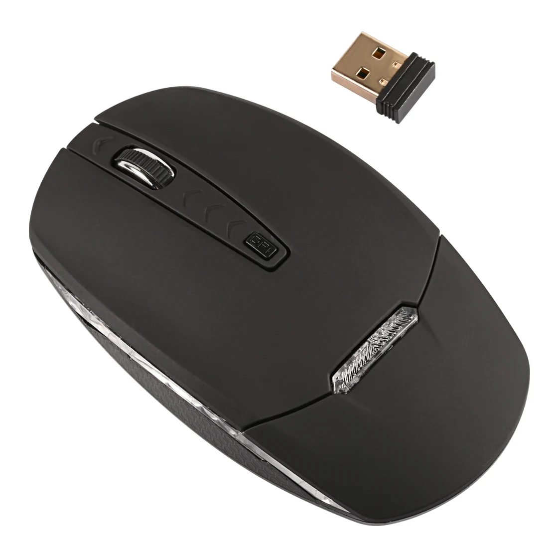 

Adjustable USB 2.0 Receiver Optical Computer Mouse 2.4GHz Ergonomic Mice For Laptop PC Mouse USB Wireless Mouse 1600DPI