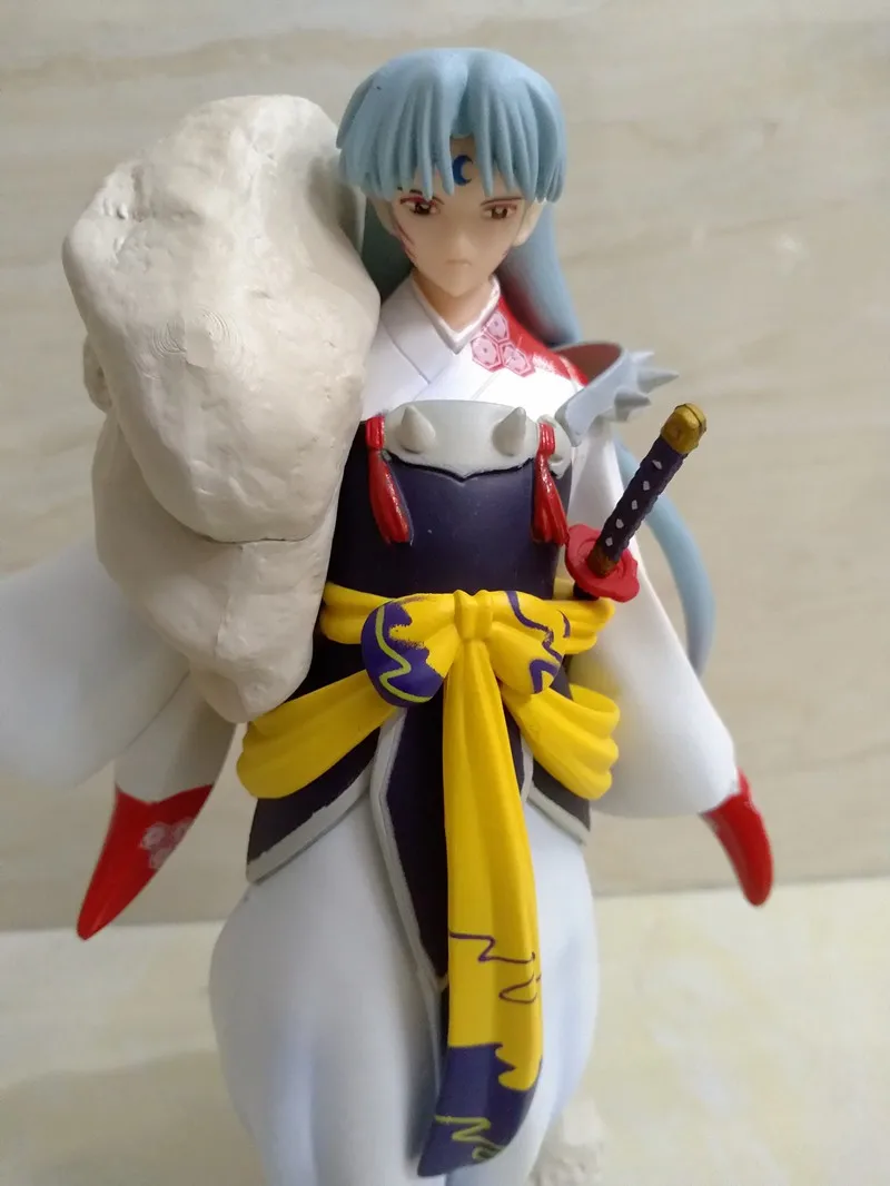 

Anime Inuyasha Sesshoumaru PVC Action Figure Collectible Model doll toy 19~23cm
