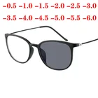 Солнцезащитные очки для мужчин и женщин, оптические аксессуары для съемки близорукости, с защитой от УФ-лучей, с диапазоном от-0,5 до-1,0