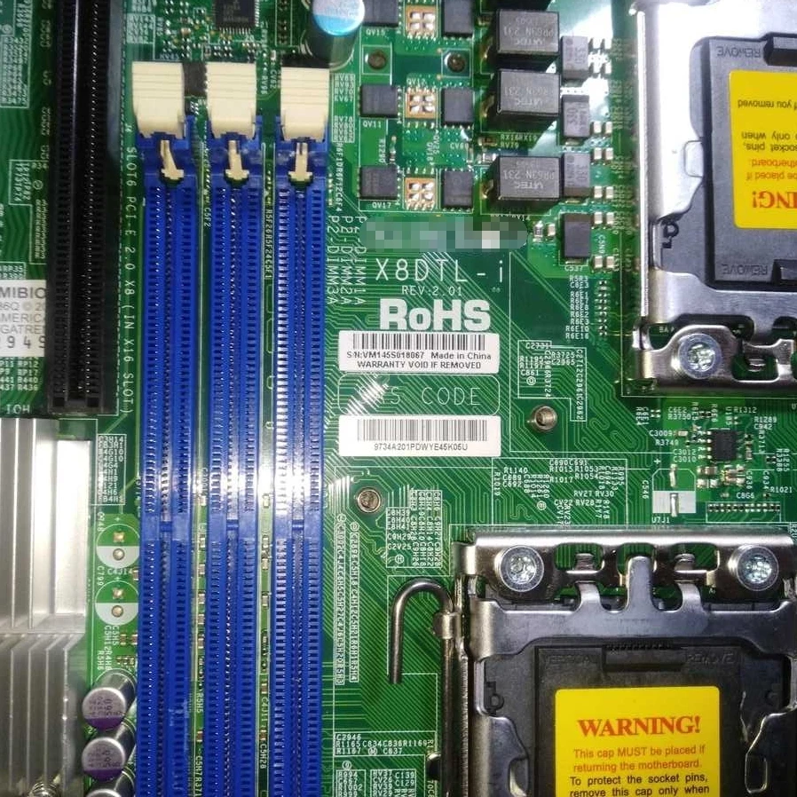 Материнская плата для серверной рабочей станции Supermicro X8DTL-i REV2.01 | Компьютеры и