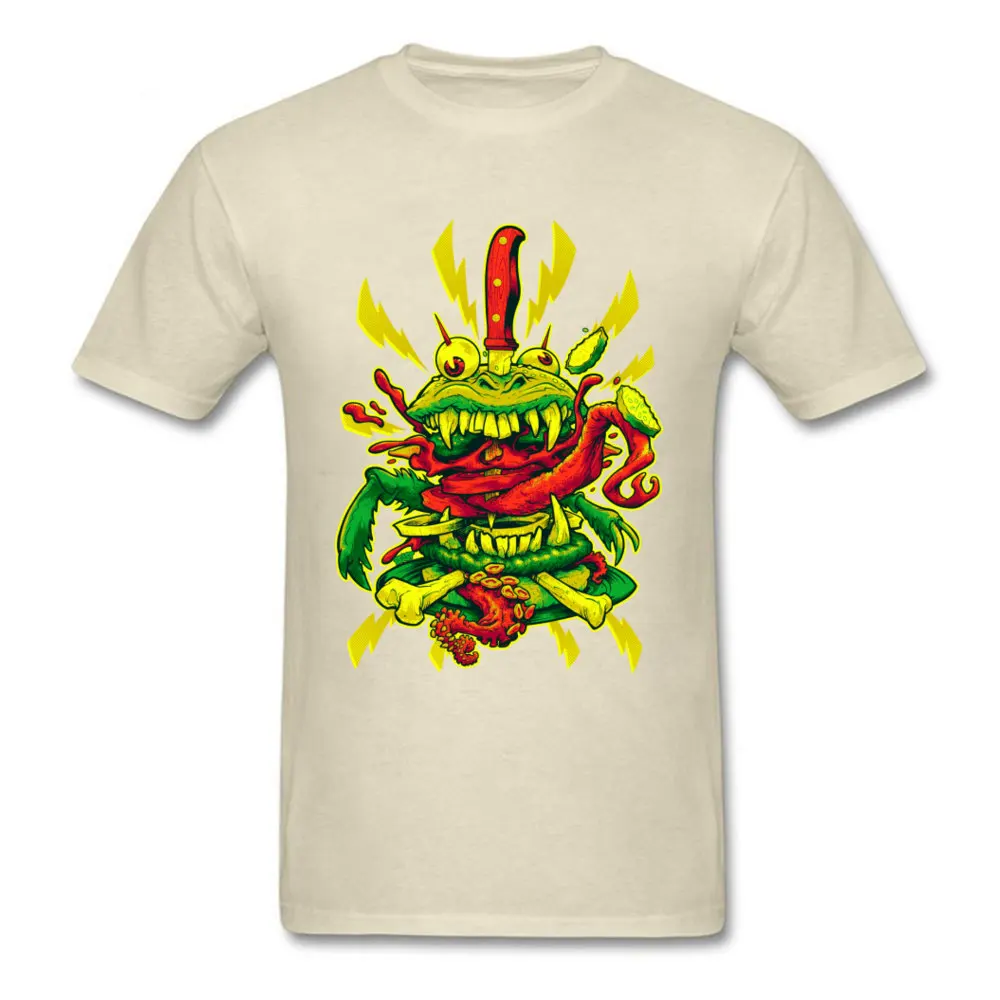 Повседневная футболка с принтом лягушки чудовища бургера щупальца забавная