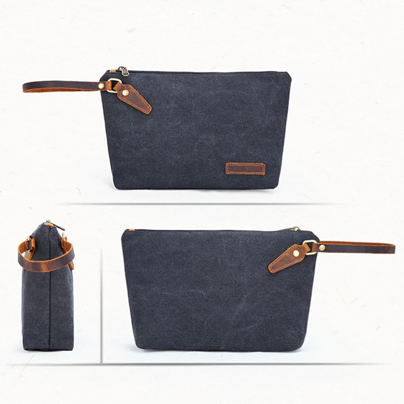 

LKEEP Travel Trip Portable canvas bag large capacity male and female fitness bag bath pocket storage Bag