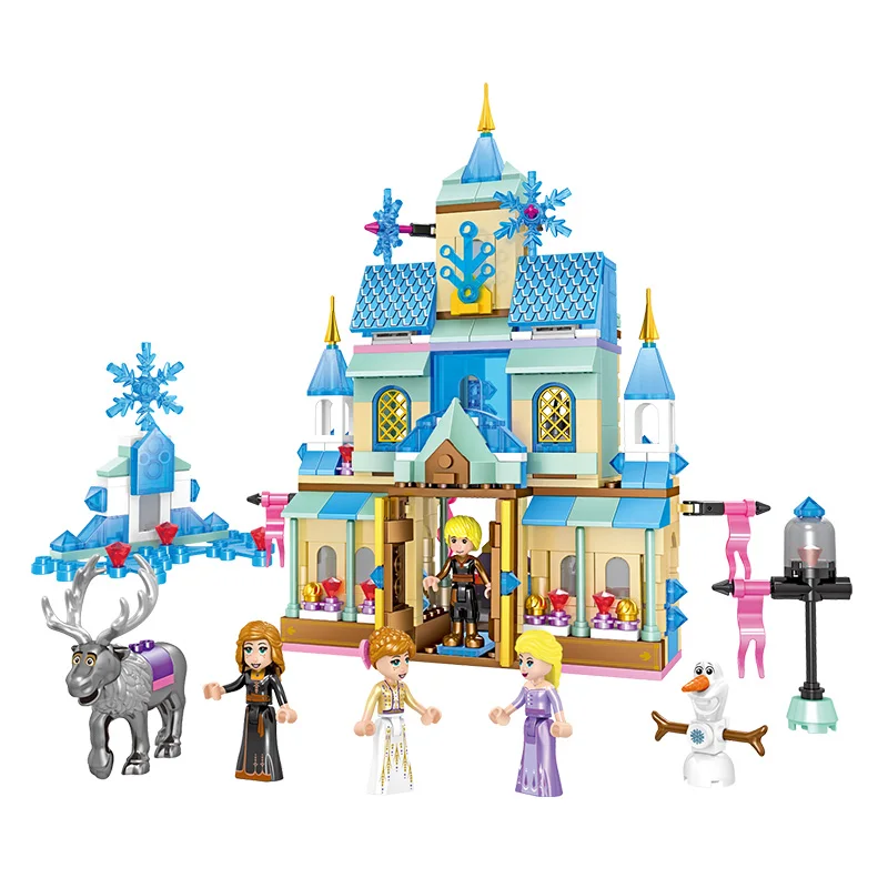 Конструктор Холодное сердце 2 конструктор Снежная королева Эльза Анна Золушка