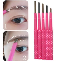 1pc automatic rotating eyebrow pencil waterproof long lasting eyebrow pen women girls party makeup eyebrow pencils beauty tools